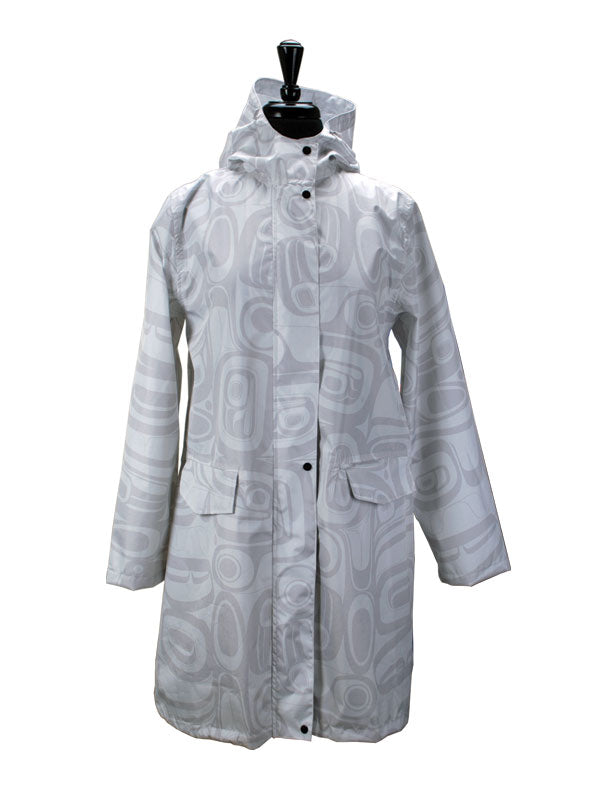 Indigenous Rain Coat Kelly Robinson Raven