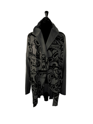 Kelly Robinson Whale Indigenous All Over Print Jacket