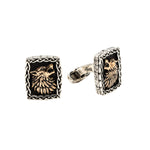 PETRICHOR WOLF CUFFLINKS