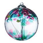 Handmade Blown Glass Ornament: Tree of Harmony