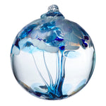 Handmade Blown Glass Ornament: Tree of Tranquility