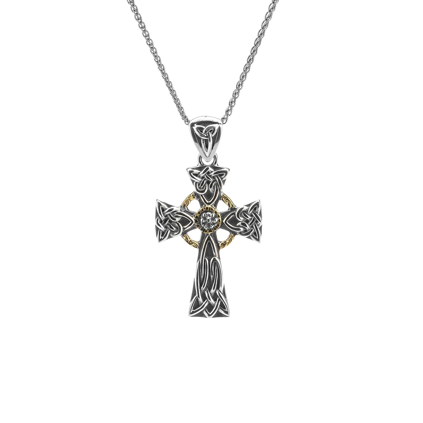 KEITH JACK CELTIC CROSS PENDANT SMALL