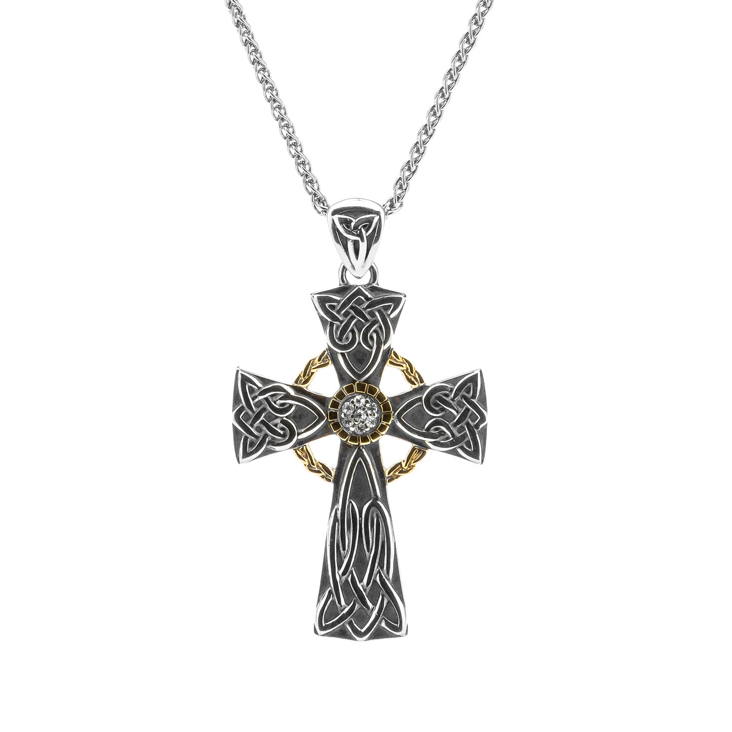 KEITH JACK CELTIC CROSS PENDANT