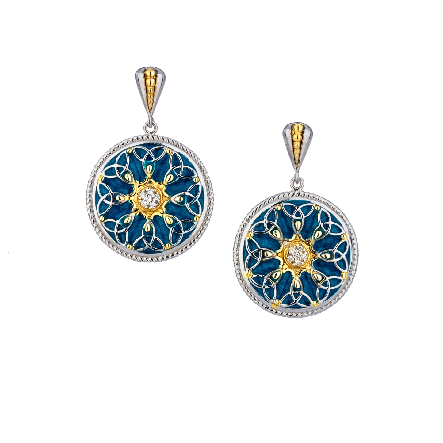 KEITH JACK TRINITY POST EARRINGS