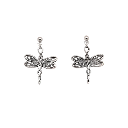KEITH JACK DRAGONFLY POST EARRINGS