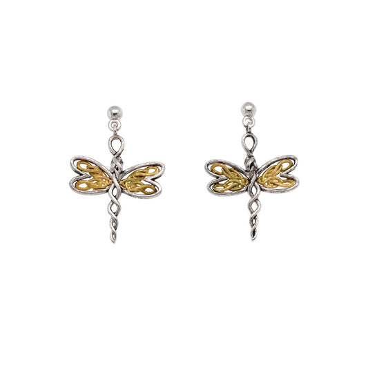 KEITH JACK DRAGONFLY POST EARRINGS