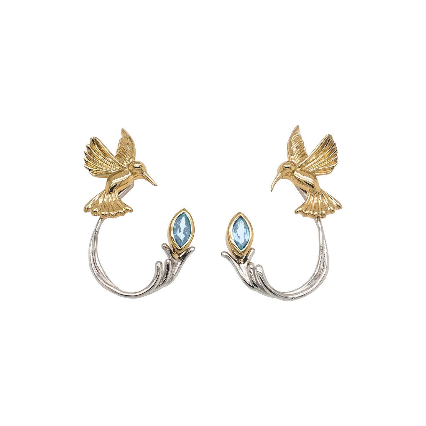 KEITH JACK HUMMINGBIRD STUD WITH EARRING JACKET