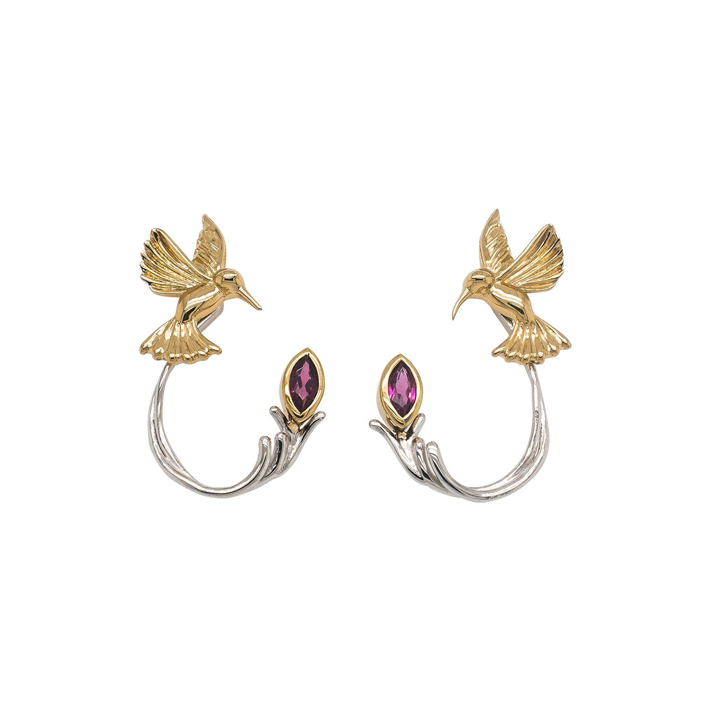 KEITH JACK HUMMINGBIRD STUD WITH EARRING JACKET