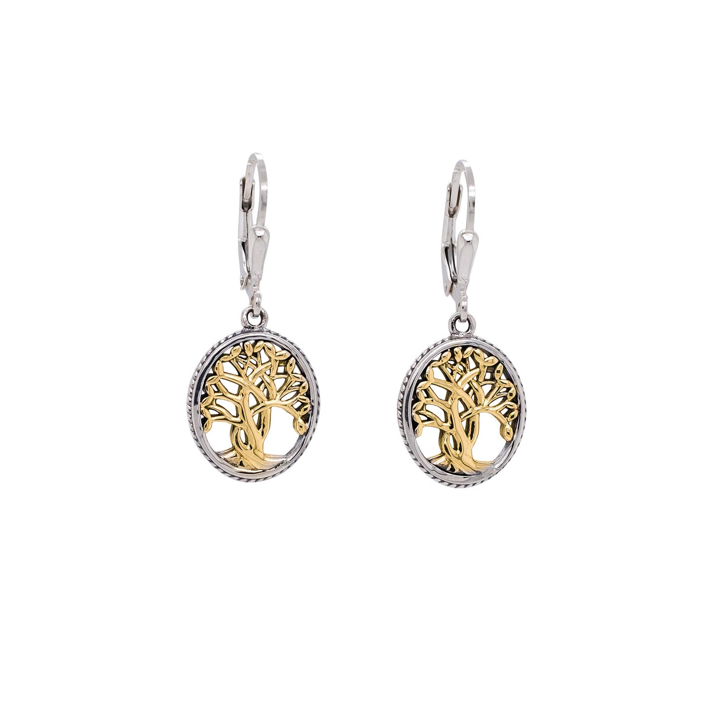 KEITH JACK TREE OF LIFE EARRINGS SMALL