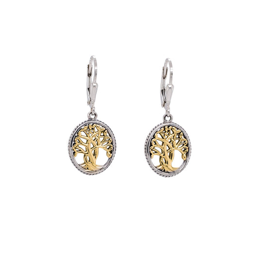 KEITH JACK TREE OF LIFE EARRINGS SMALL
