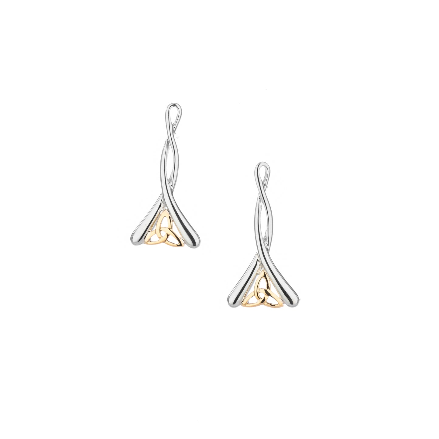 KEITH JACK TRINITY POST EARRINGS