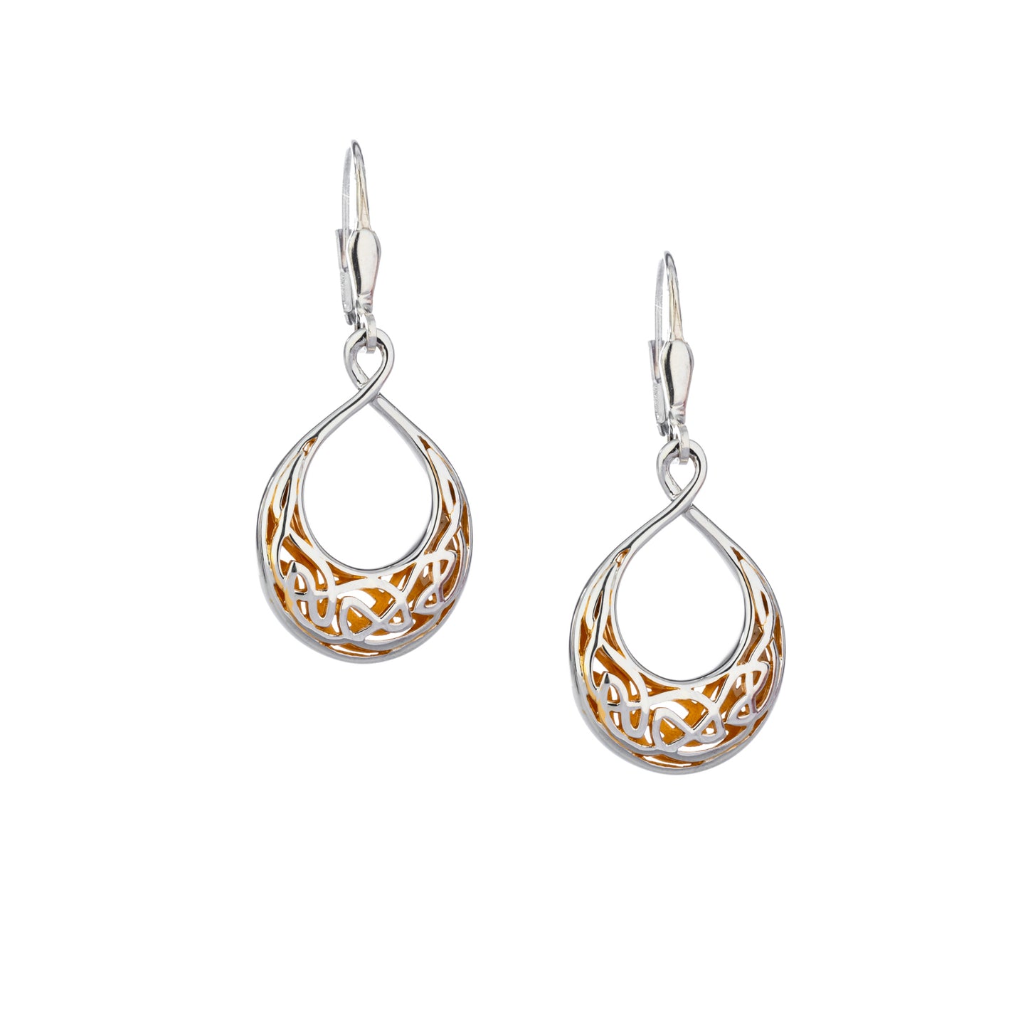 KEITH JACK WINDOW TO THE SOUL TEARDROP EARRINGS