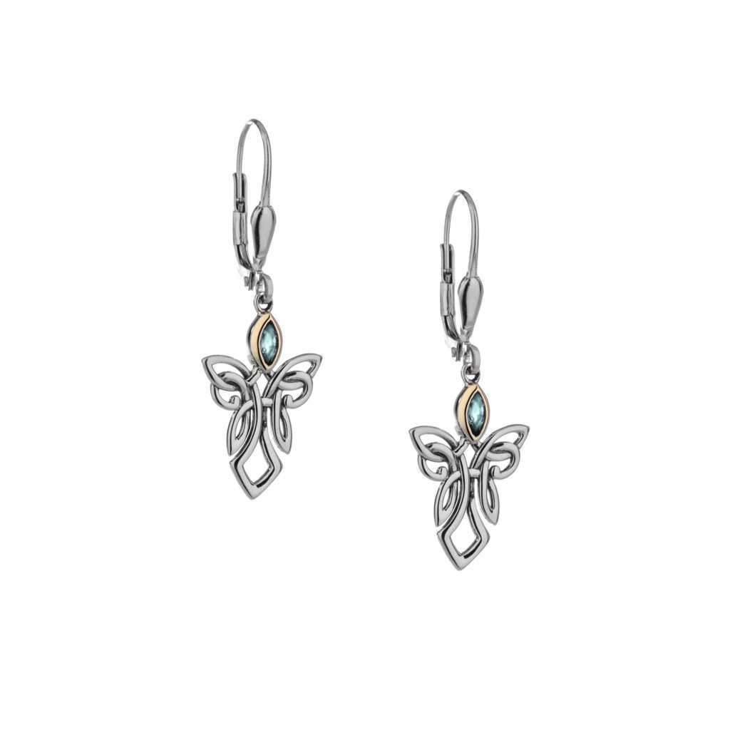Guardian Angel Celtic Earrings