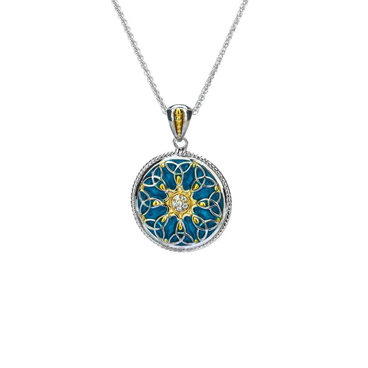 KEITH JACK REVERSIBLE TRINITY PENDANT SMALL