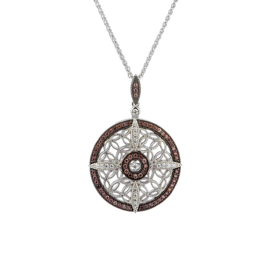 KEITH JACK NIGHT & DAY REVERSIBLE CELTIC PENDANT