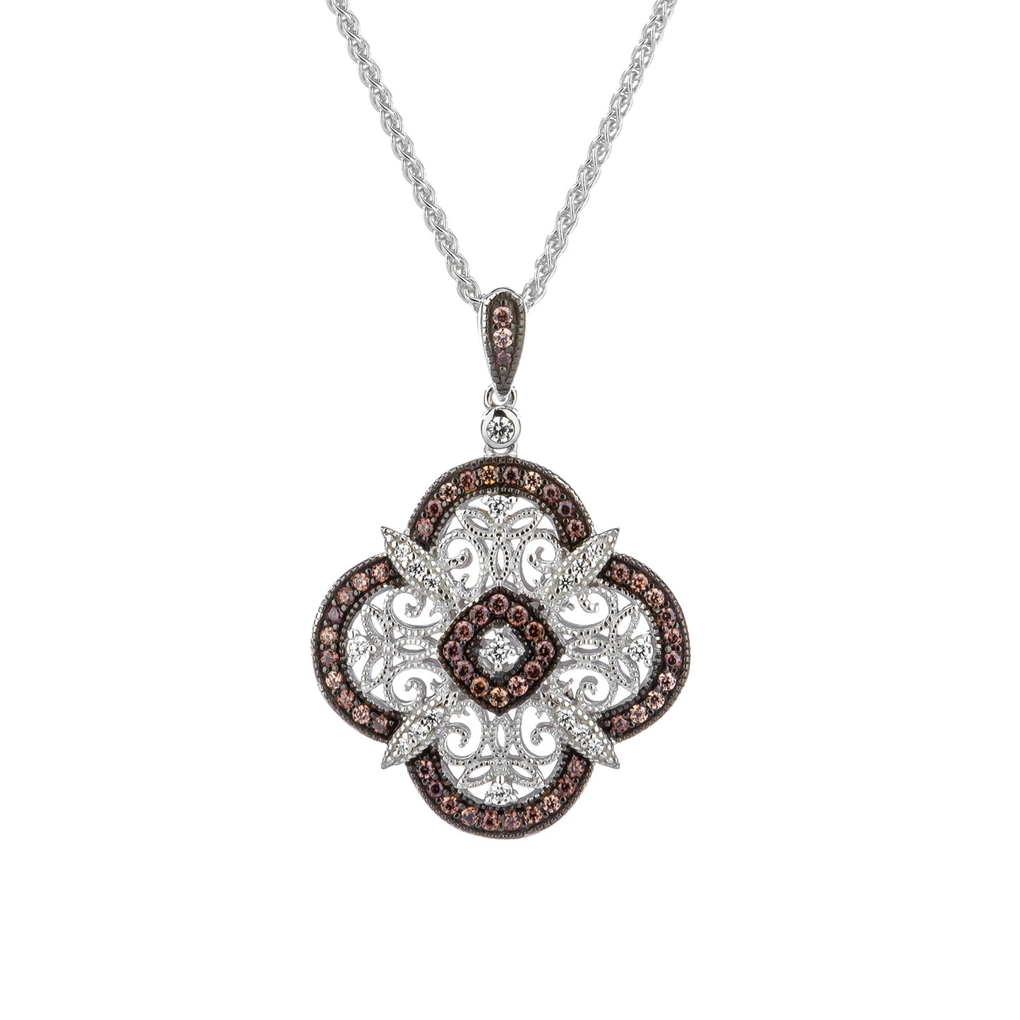 KEITH JACK NIGHT & DAY REVERSIBLE CELTIC PENDANT