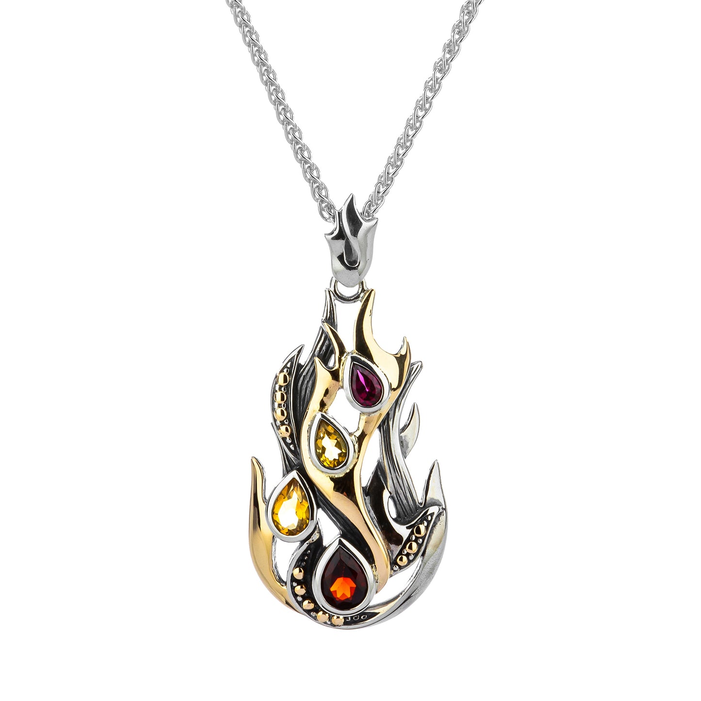 KEITH JACK "FIRE" ELEMENT CELTIC PENDANT