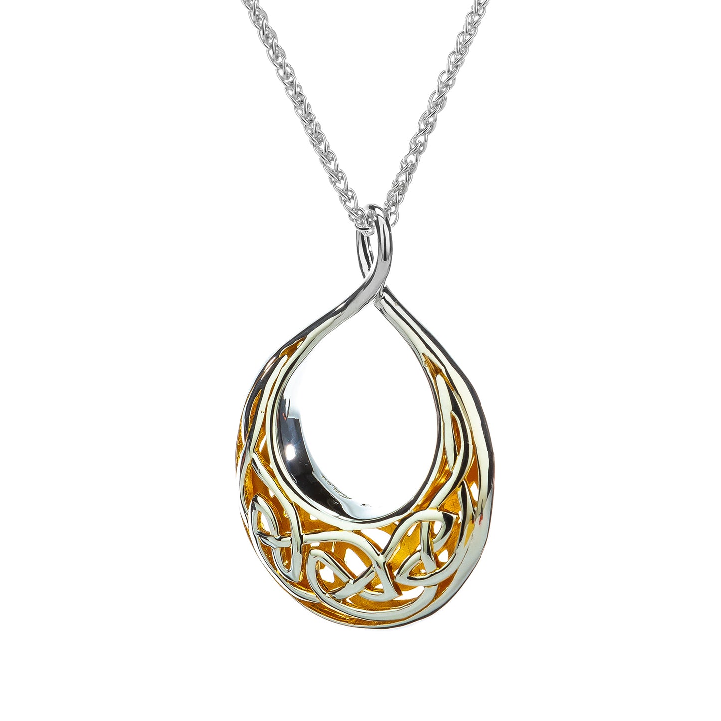 KEITH JACK WINDOW TO THE SOUL TEARDROP PENDANT LARGE