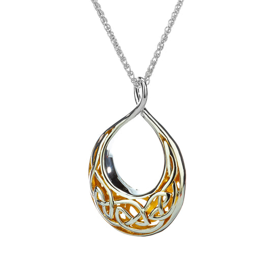 KEITH JACK WINDOW TO THE SOUL TEARDROP PENDANT LARGE