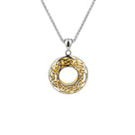 KEITH JACK WINDOW TO THE SOUL ROUND CELTIC PENDANT