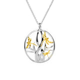 KEITH JACK DRAGONFLY IN REEDS CELTIC PENDANT