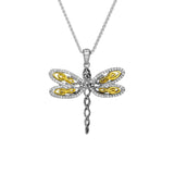 KEITH JACK DRAGONFLY CELTIC PENDANT