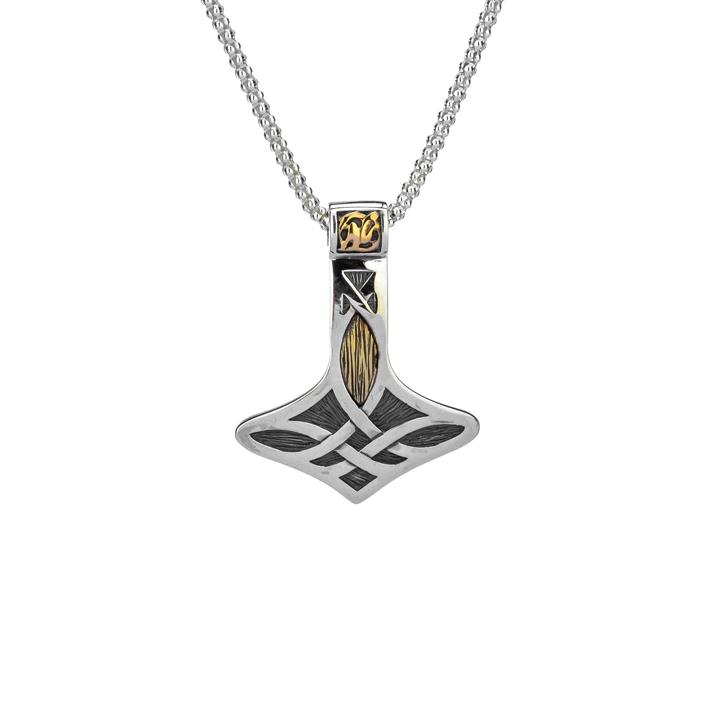 KEITH JACK THOR'S HAMMER CELTIC PENDANT SMALL