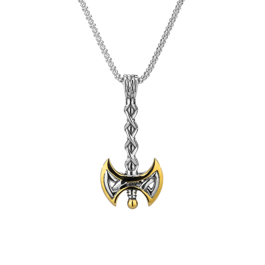 KEITH JACK CELTIC AXE PENDANT