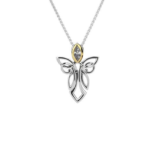 KEITH JACK GUARDIAN ANGEL CELTIC PENDANT