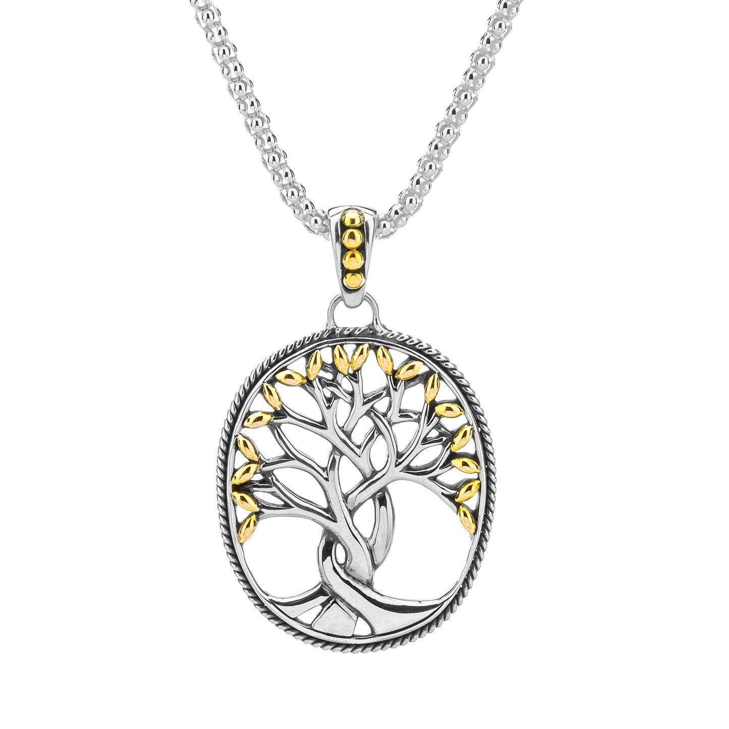 KEITH JACK TREE OF LIFE CELTIC PENDANT LARGE