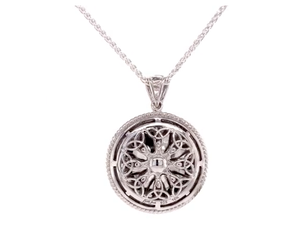 KEITH JACK REVERSIBLE TRINITY PENDANT SMALL