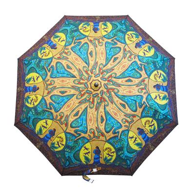 Leah Dorion Strong Earth Woman Artist Collapsible Indigenous Umbrella